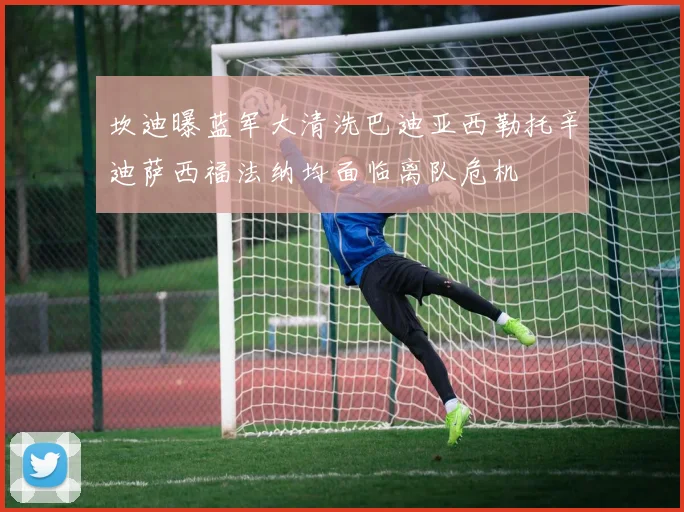 坎迪曝蓝军大清洗巴迪亚西勒托辛迪萨西福法纳均面临离队危机